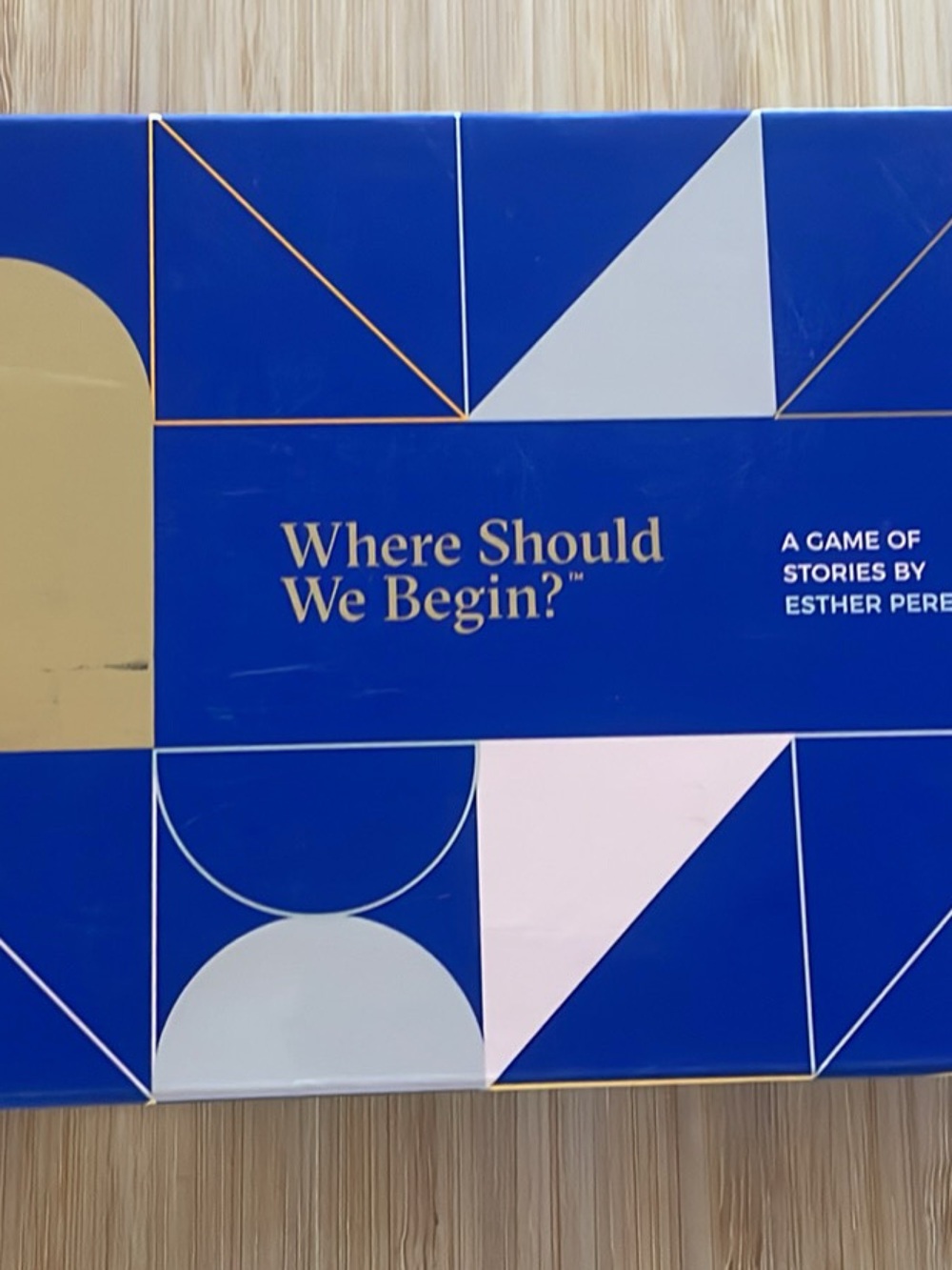 Where Should We Begin? Blue & Gold Bath & Body Gift Set